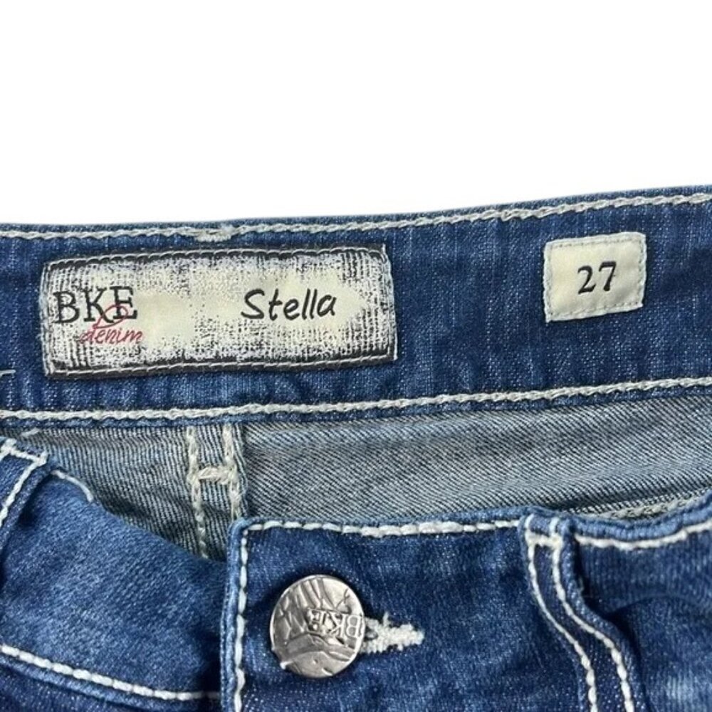 BKE Straight Leg Jeans Stella Size 27 - Picture 10 of 10